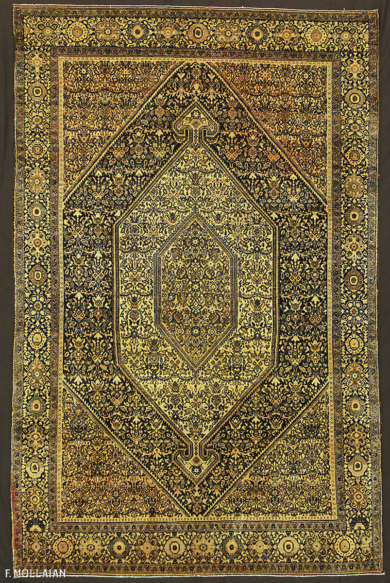 Tapis Persan Antique Saruk Farahan n°:65904032